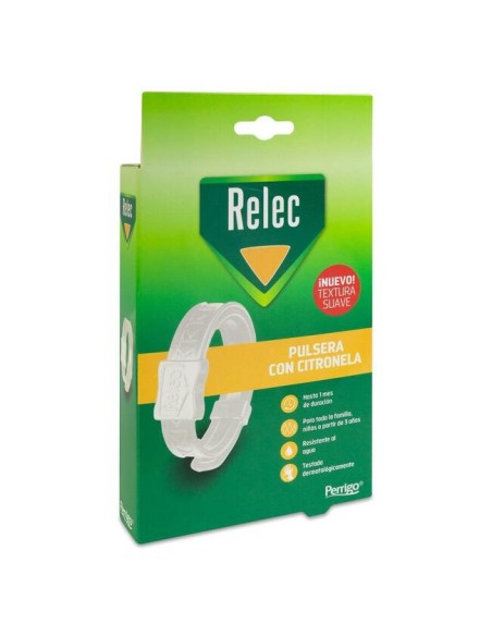 Relec Pulsera Aromática 1 Unidad Blanca