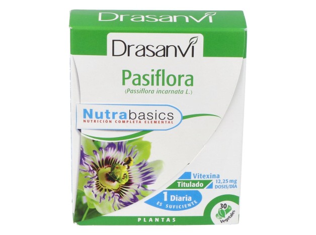 Nutrabasics Pasiflora 30Caps.