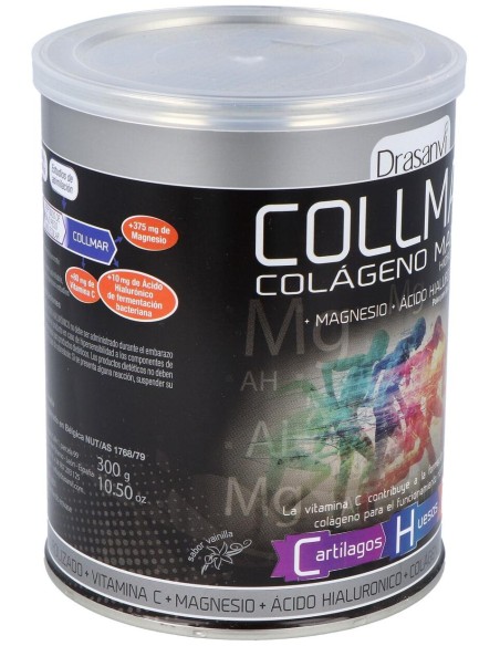 Drasanvi Collmar® Colágeno Marino + Magnesio Sabor Vainilla 300G