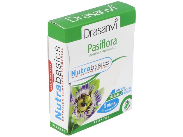 Nutrabasics Pasiflora 30Caps.