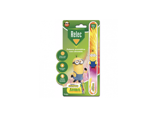Relec Pulsera Aromática 1 Unidad Minion Rosa