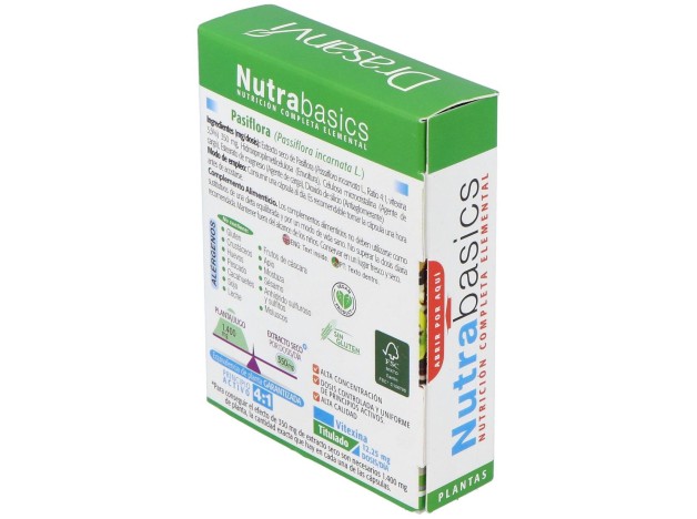Nutrabasics Pasiflora 30Caps.