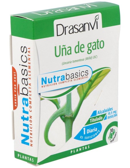 Nutrabasics Uña De Gato 30Caps.