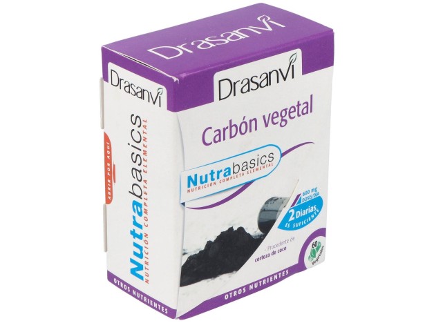 Nutrabasics Carbon Vegetal 60Cap.