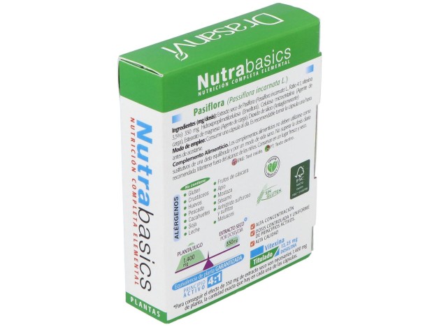 Nutrabasics Pasiflora 30Caps.