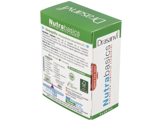 Nutrabasics Harpagofito 60Caps.