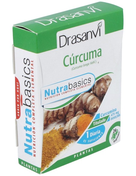 Drasanvi Curcuma Nutrabasicos 24 Capsulas