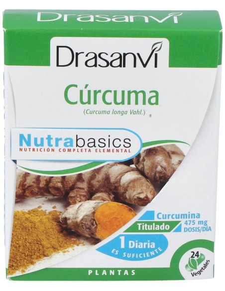 Drasanvi Curcuma Nutrabasicos 24 Capsulas