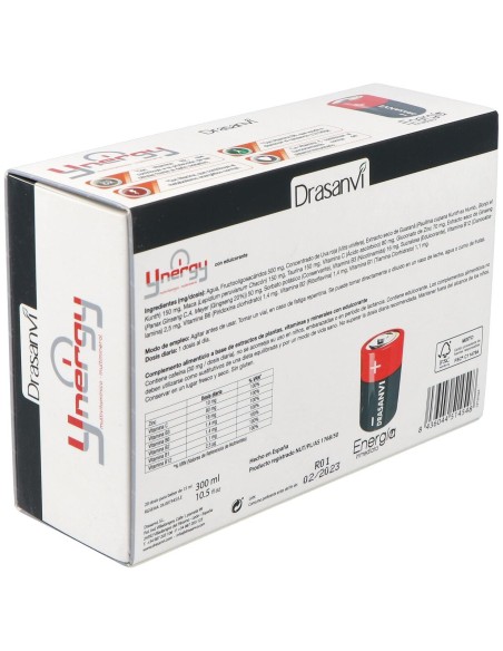 Drasanvi Ynergy Energía Inmediata 20 Ampollas 15Ml