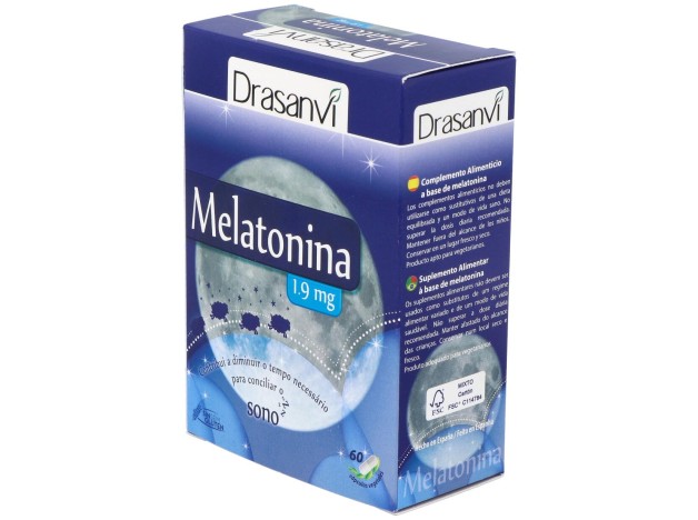 Drasanavi Melatonina 1_9Mg 60Caps