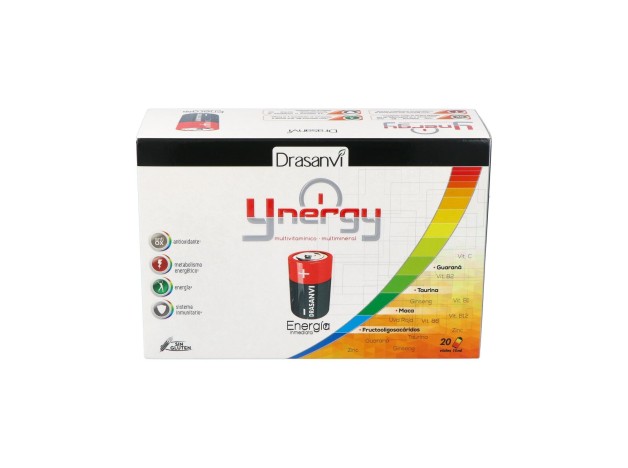Drasanvi Ynergy Energía Inmediata 20 Ampollas 15Ml