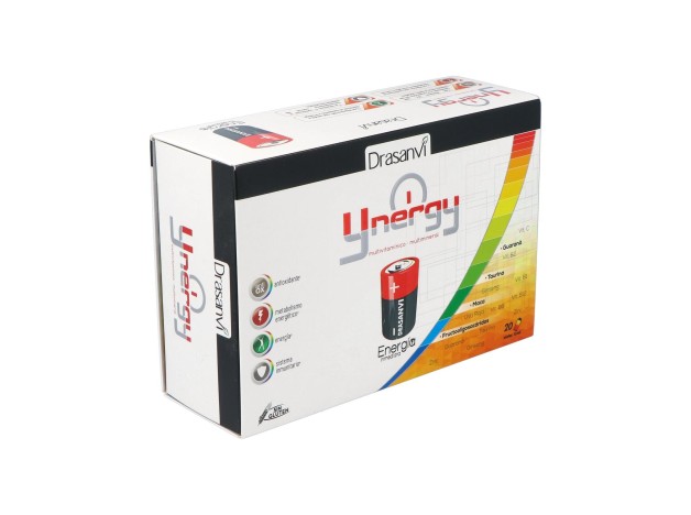 Drasanvi Ynergy Energía Inmediata 20 Ampollas 15Ml