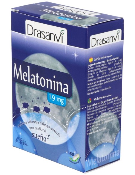 Drasanavi Melatonina 1_9Mg 60Caps