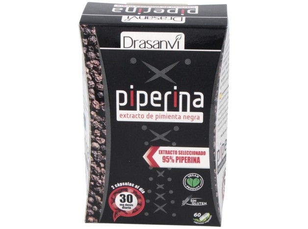 Drasanvi Piperina Extracto 95% 60Cáps
