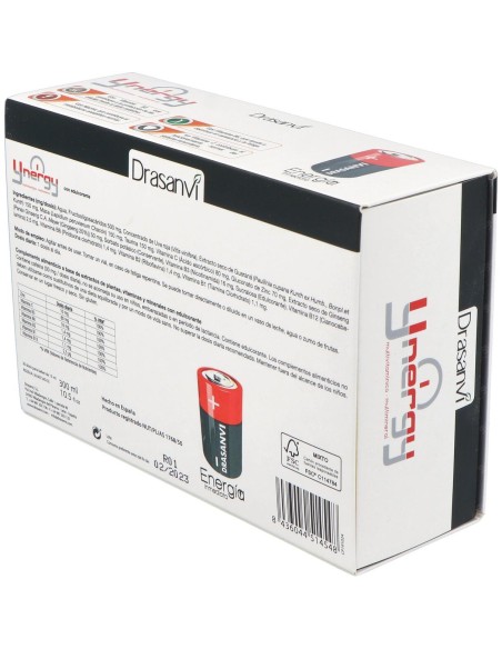 Drasanvi Ynergy Energía Inmediata 20 Ampollas 15Ml