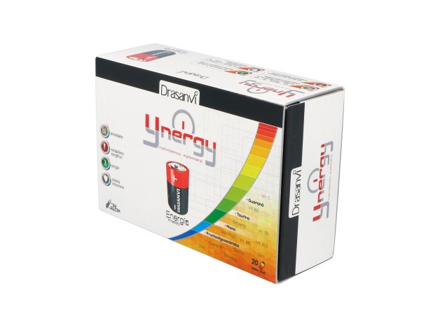 Drasanvi Ynergy Energía Inmediata 20 Ampollas 15Ml