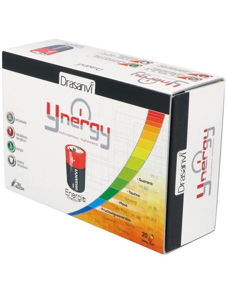 Drasanvi Ynergy Energía Inmediata 20 Ampollas 15Ml