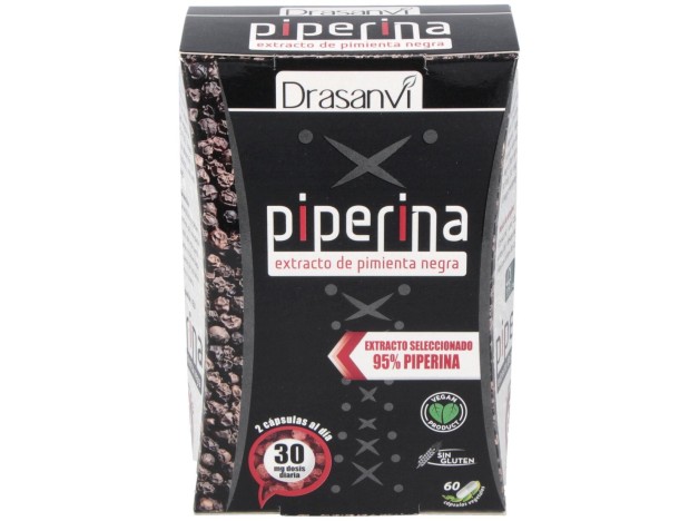 Drasanvi Piperina Extracto 95% 60Cáps