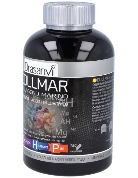 Drasanvi Collmar® Colágeno Marino + Magnesio Sabor Vainilla 180Comp