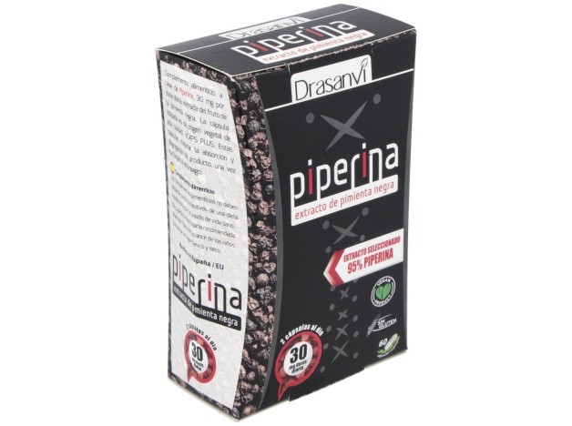 Drasanvi Piperina Extracto 95% 60Cáps
