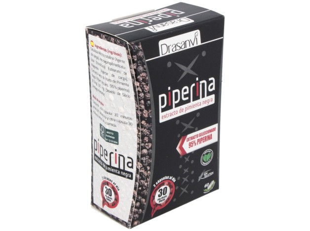 Drasanvi Piperina Extracto 95% 60Cáps