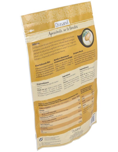 Maca Superalimentos Bio 225Gr Doypack