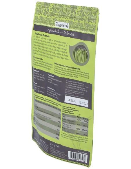 Hierba Cebada Superalimentos Bio 125Gr. Doypack