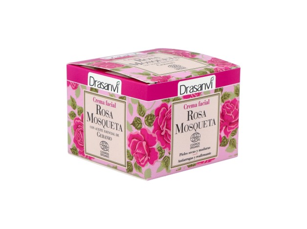 Crema Facial Rosa Mosqueta 50Ml. Ecocert Bio
