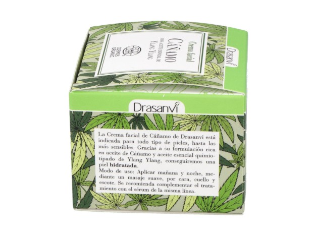 Crema Facial Cañamo 50Ml. Ecocert Bio