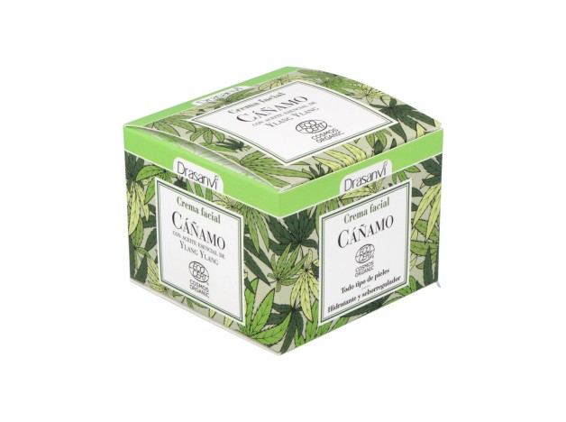 Crema Facial Cañamo 50Ml. Ecocert Bio