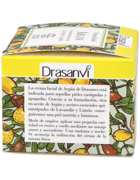 Drasanvi Crema Facial Ecocert Argan 50Ml