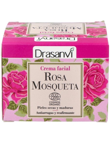 Crema Facial Rosa Mosqueta 50Ml. Ecocert Bio