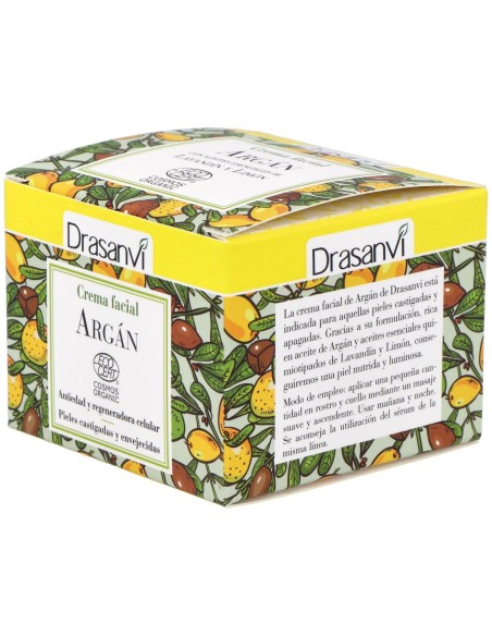 Drasanvi Crema Facial Ecocert Argan 50Ml