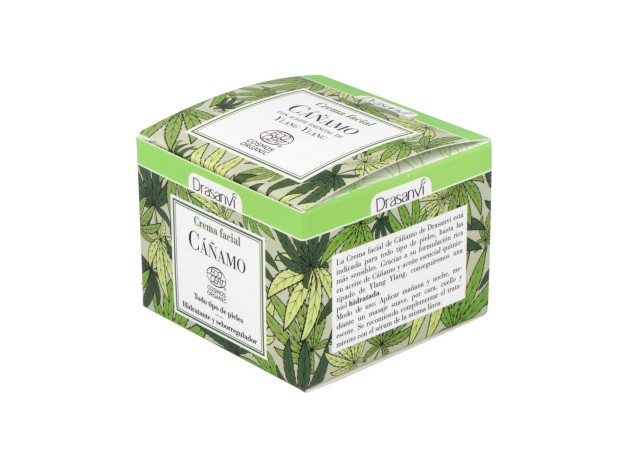 Crema Facial Cañamo 50Ml. Ecocert Bio
