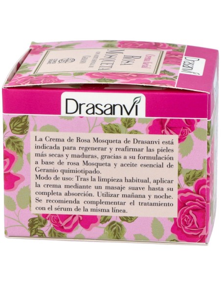 Crema Facial Rosa Mosqueta 50Ml. Ecocert Bio