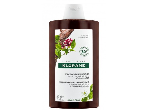 Klorane Champú Quinina y Edelweiss 200 ml