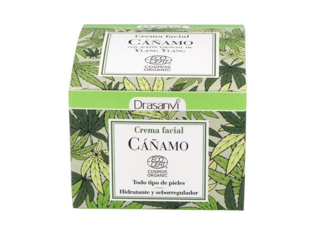 Crema Facial Cañamo 50Ml. Ecocert Bio