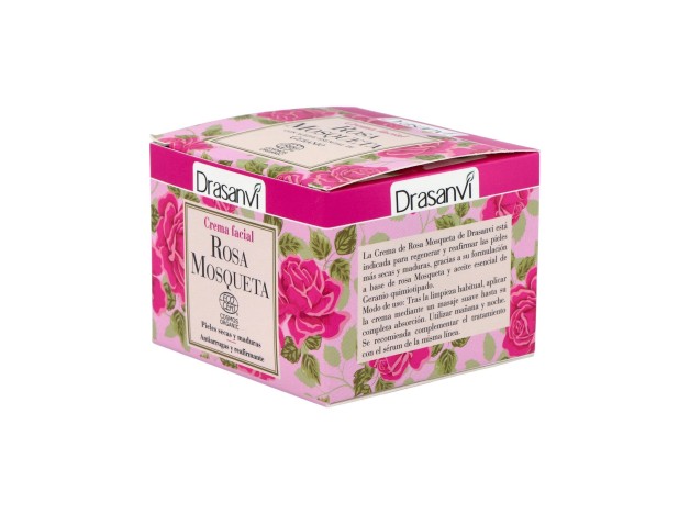 Crema Facial Rosa Mosqueta 50Ml. Ecocert Bio