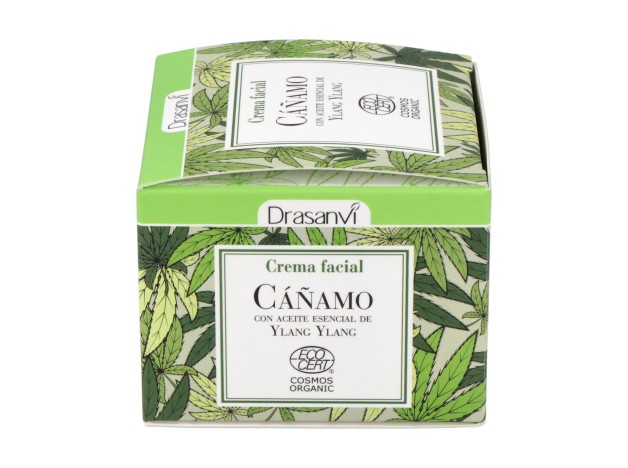 Crema Facial Cañamo 50Ml. Ecocert Bio