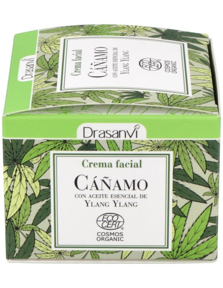 Crema Facial Cañamo 50Ml. Ecocert Bio