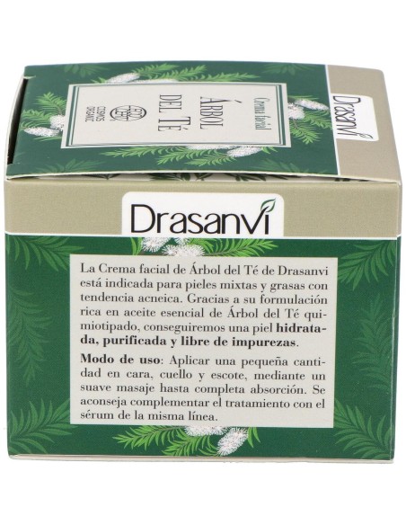 Crema Facial Arbol Del Te 50Ml. Ecocert Bio