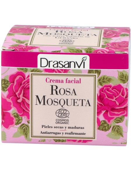 Crema Facial Rosa Mosqueta 50Ml. Ecocert Bio