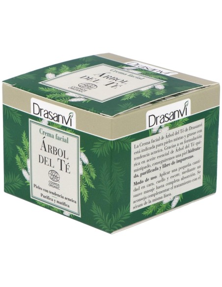 Crema Facial Arbol Del Te 50Ml. Ecocert Bio