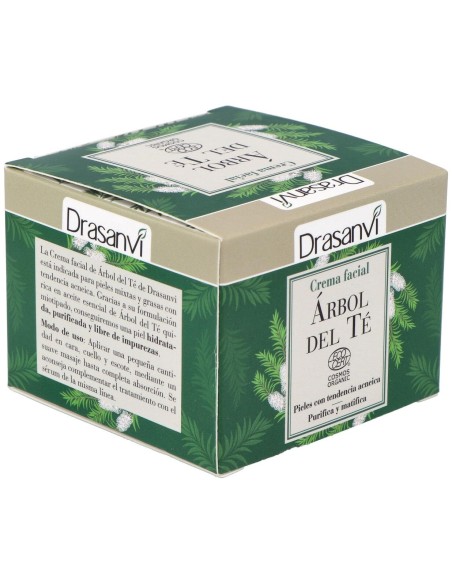 Crema Facial Arbol Del Te 50Ml. Ecocert Bio