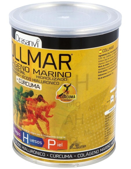 Drasanvi Collmar® Colágeno Marino + Magnesio + Cúrcuma Sabor Limón 300G