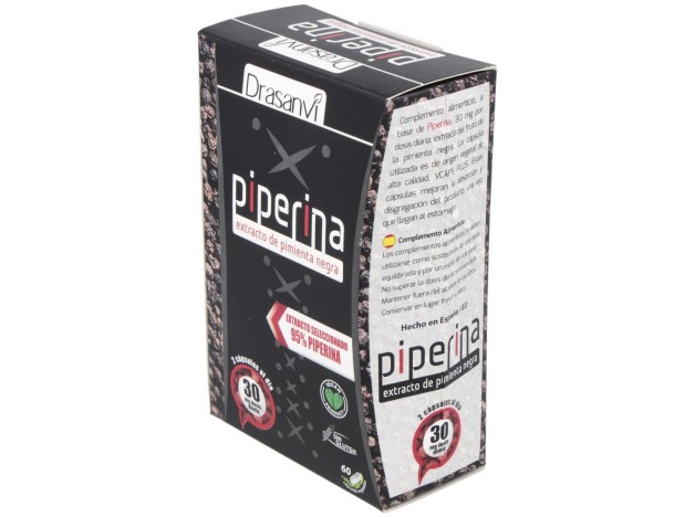 Drasanvi Piperina Extracto 95% 60Cáps