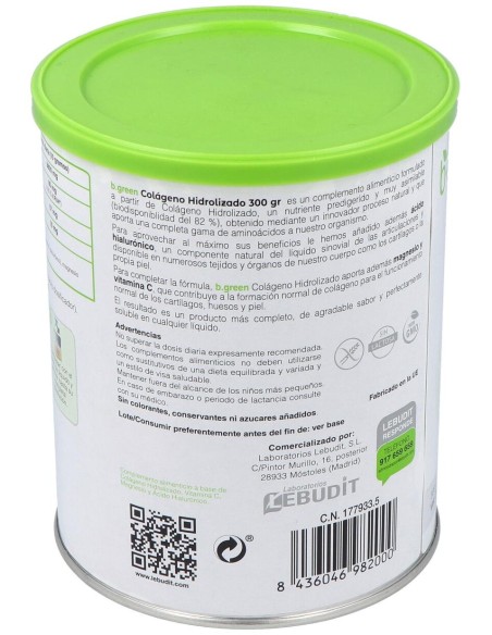 Colageno Hidrolizado 300Gr.