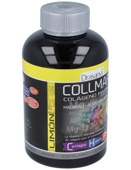 Drasanvi Collmar® Colágeno Marino + Magnesio Sabor Limón 180Comp