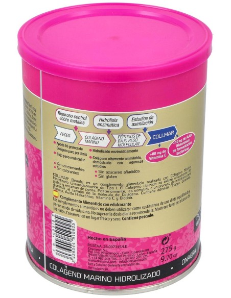 Drasanvi Collmar® Colágeno Marino Beauty Sabor Frutos Del Bosque 275G