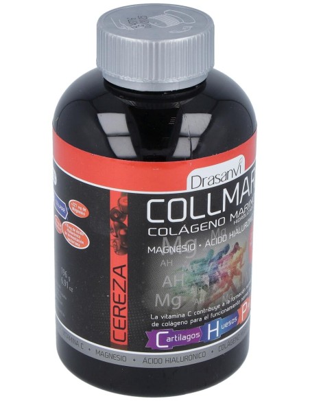 Drasanvi Collmar® Colágeno Marino + Magnesio Sabor Cereza 180Comp